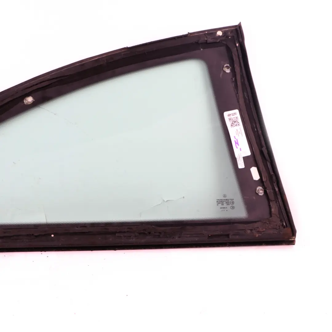 Window Mercedes CL203 Rear Left N/S Fixed Window Glass AS2 Jaspis Blue 345 to with Part number A2036706012 Window Mercedes CL203 Rear Left N/S Fixed Window Glass AS2 Jaspis Blue 345 - SKU A2036705912-JAS - Part number A2036706012
