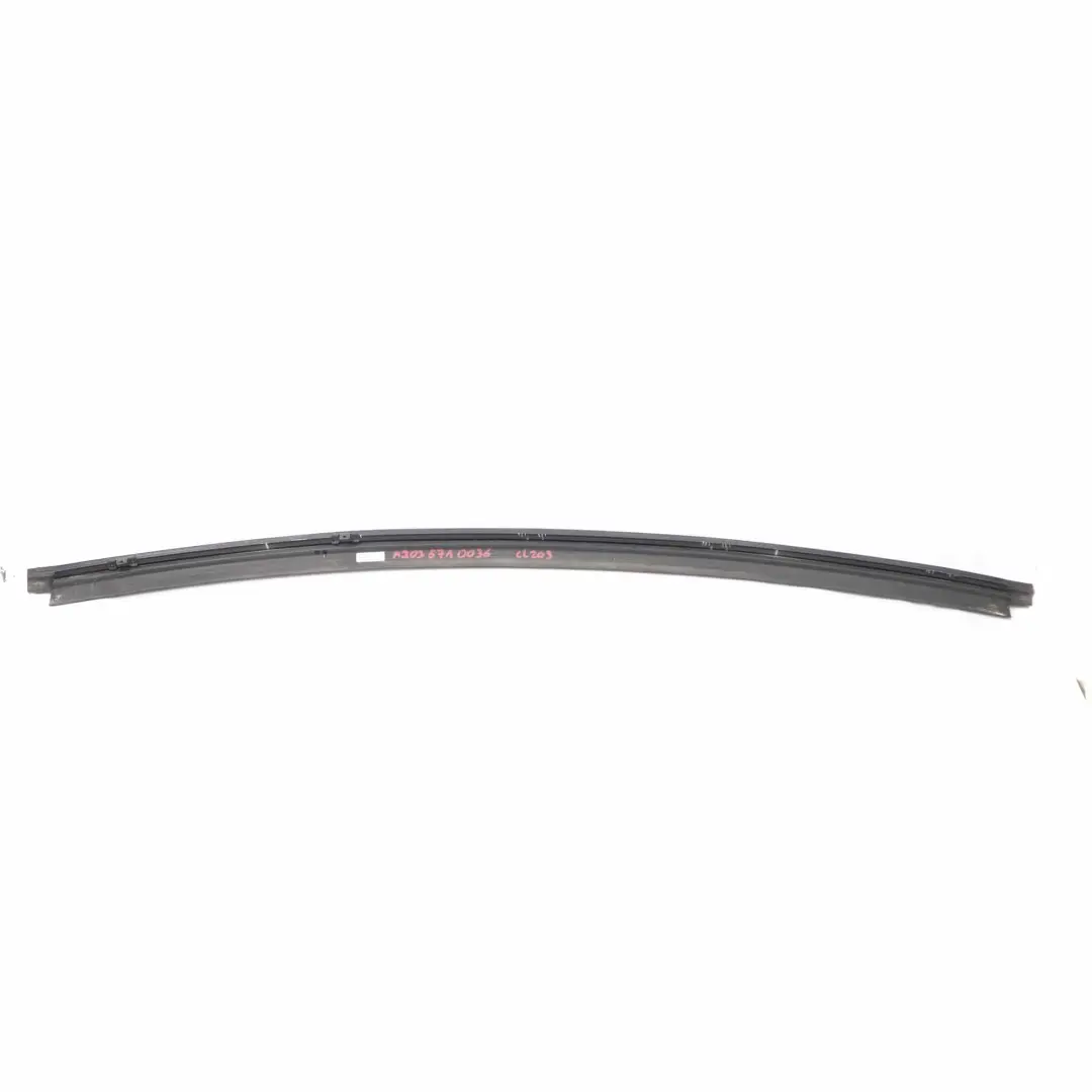 Mercedes CL203 Windshield Trim Panel Windscreen Upper Strip Moulding - SKU A2036710036 - Part number A2036710036