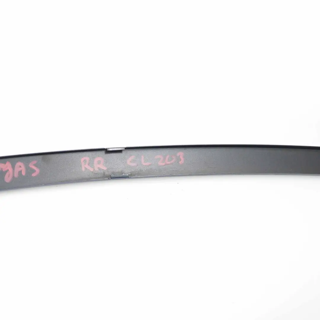 Mercedes CLC CL203 Quarter Window Trim Strip Rear Right O/S Jaspisblau Blue 345 - SKU A2036731838-JAS - Part number A2036731838