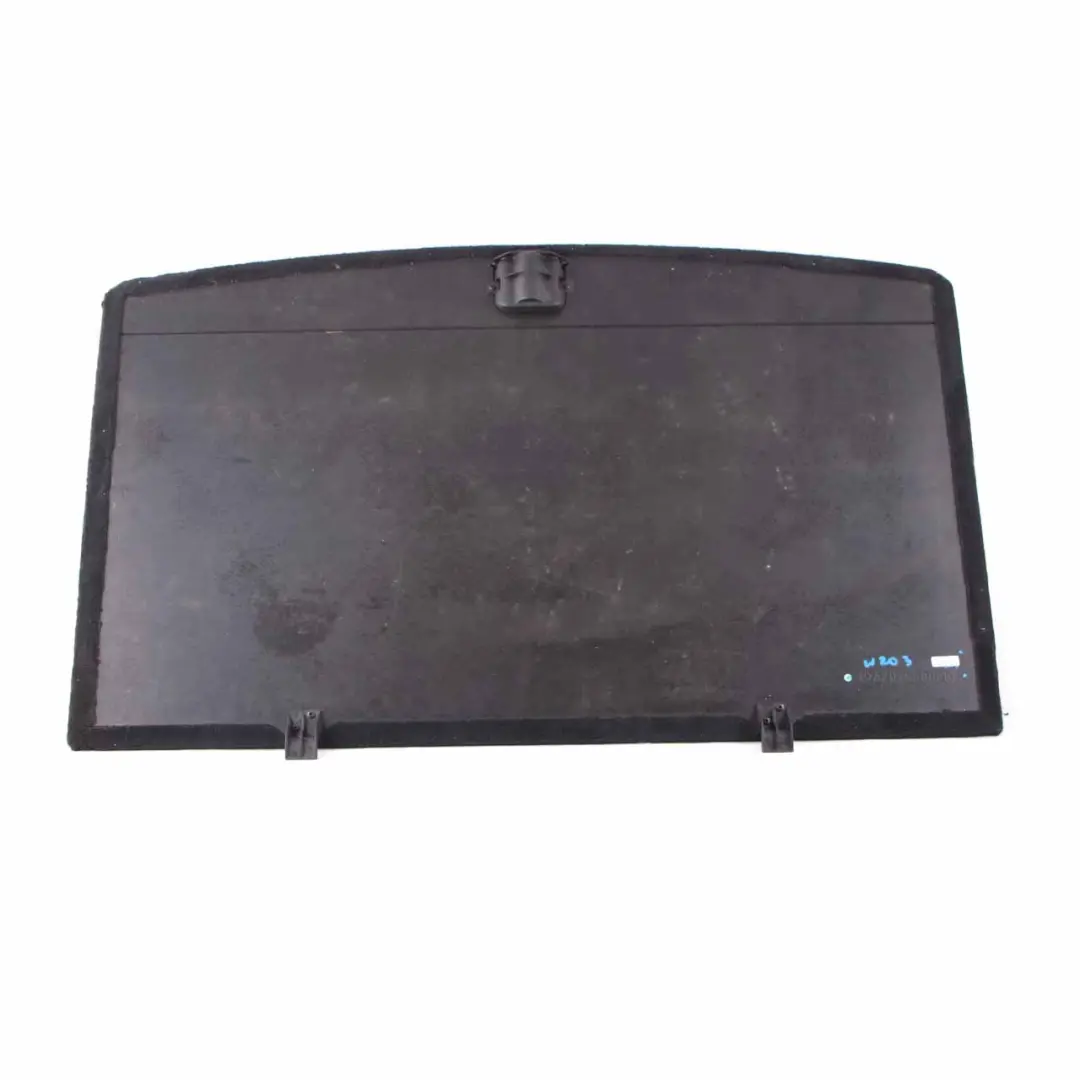Mercedes S203 Boot Floor Rear Panel Carpet Mat Black - SKU A2036800302 - Part number A2036800302