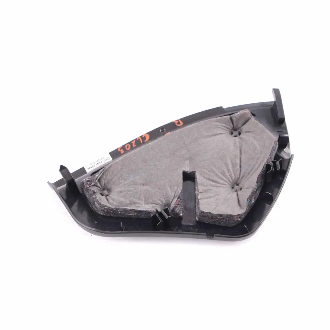 Salpicadero Tapa Panel Derecho O/S Negro para Mercedes CL203 W203 con número de pieza A2036801278 Mercedes CL203 W203 Salpicadero Tapa Panel Derecho O/S Negro - SKU A2036801278-2 - Número de pieza A2036801278
