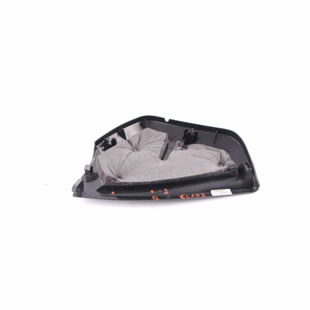 Mercedes CL203 W203 Dashboard Trim Abdeckung Panel Rechts Schwarz - SKU A2036801278-2 - Teilenummer A2036801278
