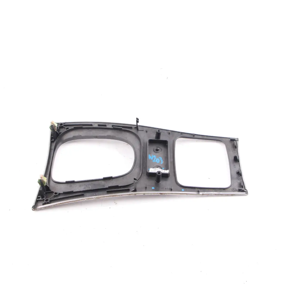 Shift Selector Cover Surround Trim Aluminum to Mercedes W203 Gear with Part number A2036802282 Mercedes W203 Gear Shift Selector Cover Surround Trim Aluminum - SKU A2036802282 - Part number A2036802282