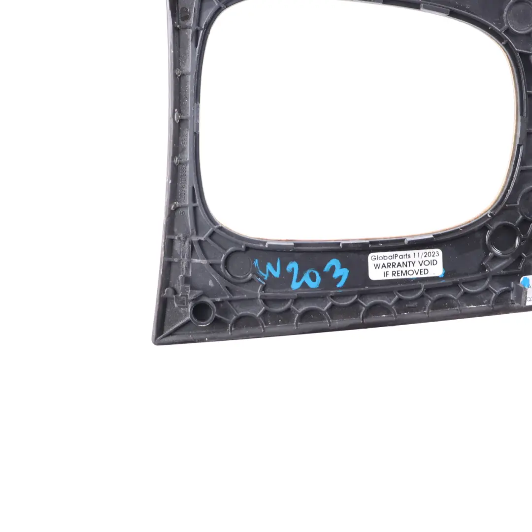 Mercedes W203 Centre Console Trim Frame Gear Shift Cover Panel Wood - SKU A2036803082 - Part number A2036803082