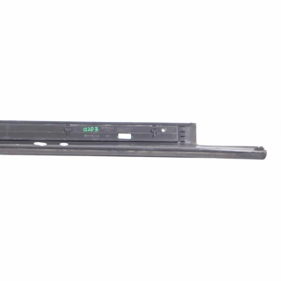 Entrance Strip Front Left N/S Door Sill Step Plate Entry Cover to Mercedes CL203 with Part number A2036803135 Mercedes CL203 Entrance Strip Front Left N/S Door Sill Step Plate Entry Cover - SKU A2036803135 - Part number A2036803135