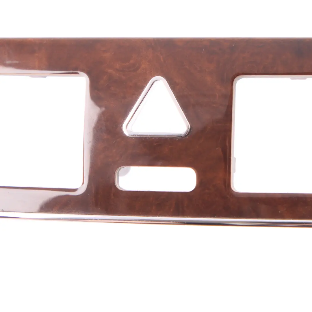 Centre Console Hazard Switch Trim Frame Cover Wood to Mercedes W203 with Part number A2036804282 Mercedes W203 Centre Console Hazard Switch Trim Frame Cover Wood - SKU A2036804282 - Part number A2036804282