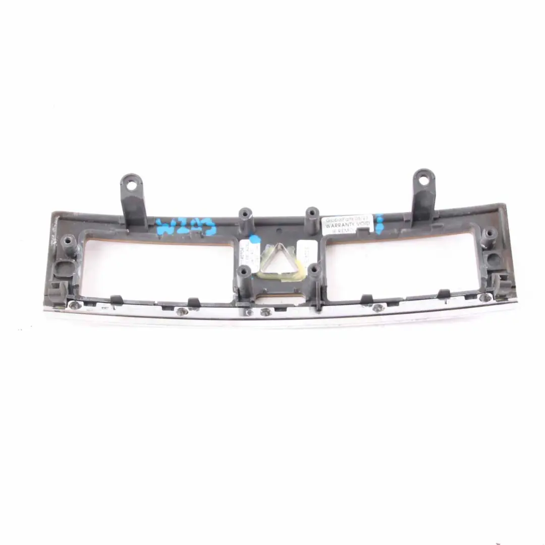 Consola Central Interruptor de Peligro Marco Cubierta Madera para Mercedes W203 con número de pieza A2036804282 Mercedes W203 Consola Central Interruptor de Peligro Marco Cubierta Madera - SKU A2036804282 - Número de pieza A2036804282