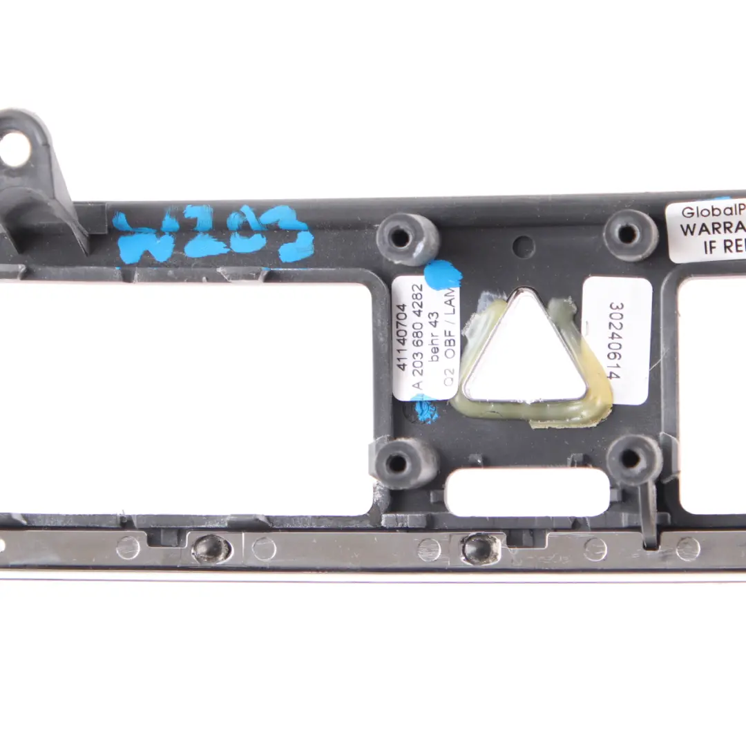 Mercedes W203 Centre Console Hazard Switch Trim Frame Cover Wood - SKU A2036804282 - Part number A2036804282