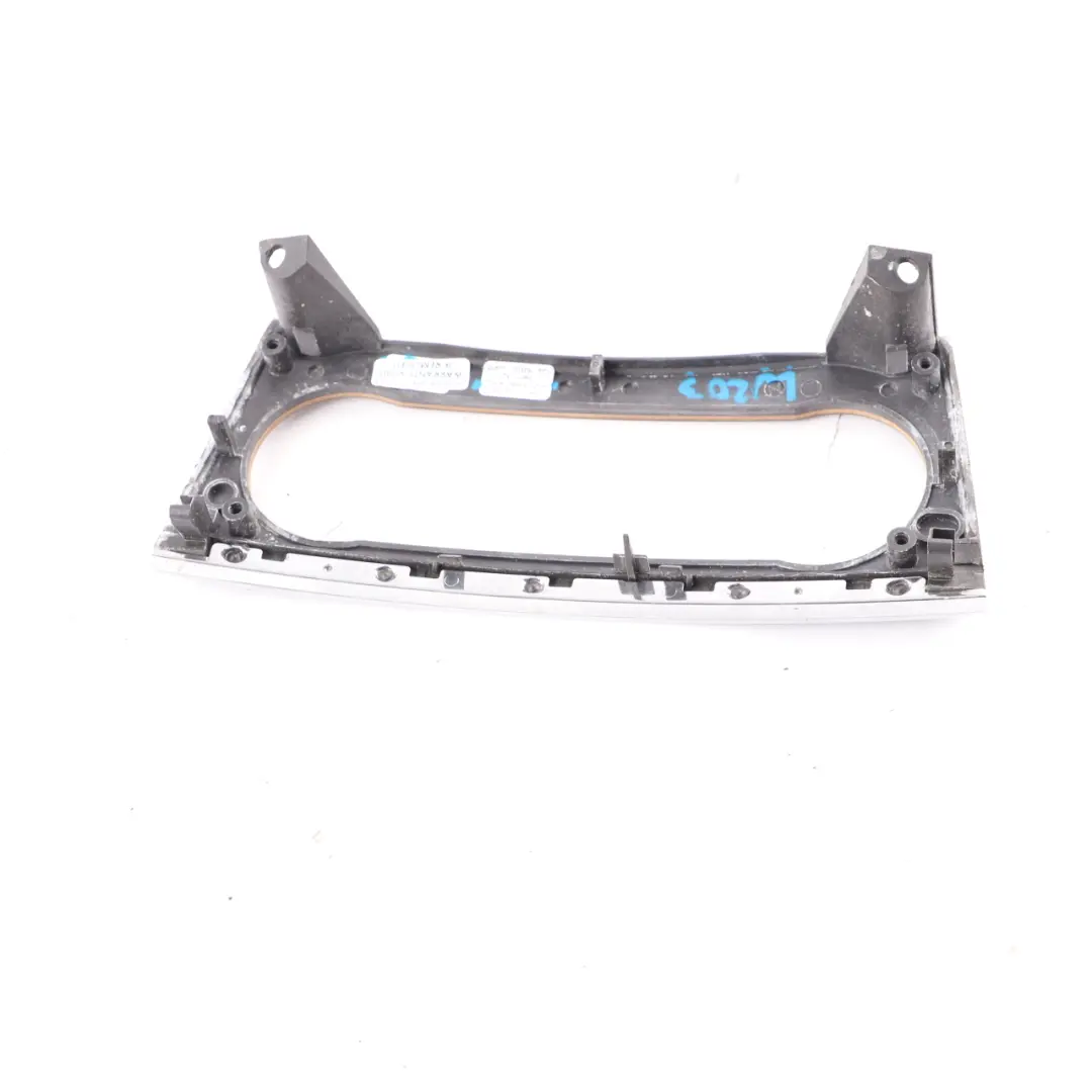 Heater Climate Control Cover Frame Trim Surround Wood to Mercedes W203 with Part number A2036804382 Mercedes W203 Heater Climate Control Cover Frame Trim Surround Wood - SKU A2036804382 - Part number A2036804382