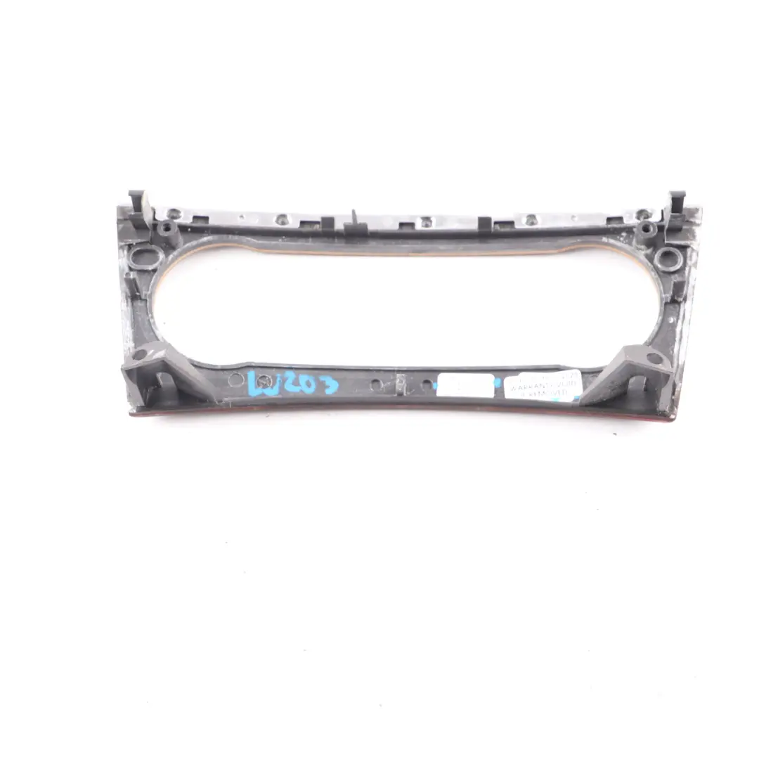 Heater Climate Control Cover Frame Trim Surround Wood to Mercedes W203 with Part number A2036804382 Mercedes W203 Heater Climate Control Cover Frame Trim Surround Wood - SKU A2036804382 - Part number A2036804382