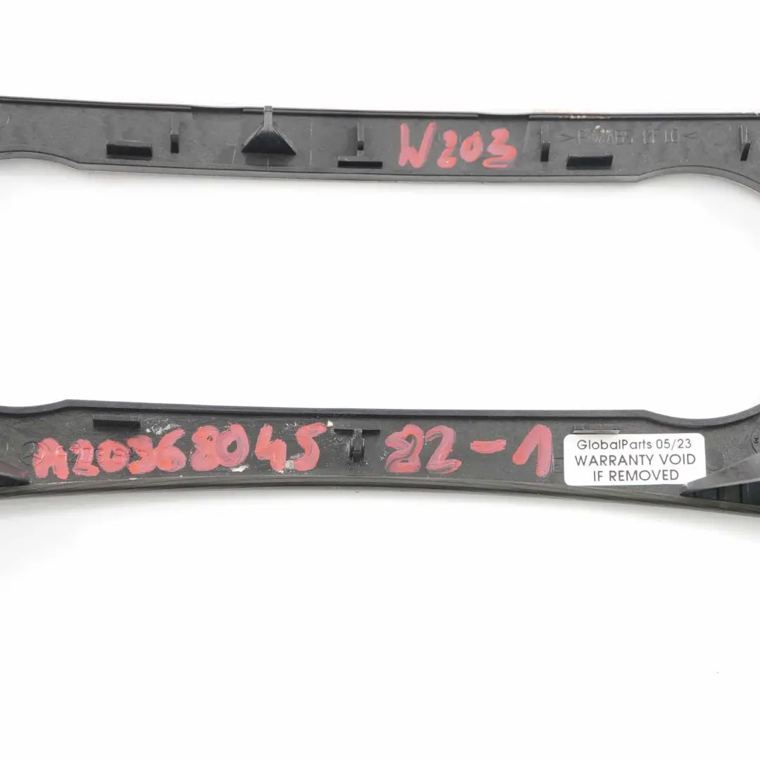 Mercedes W203 Copertura Riscaldatore Clima Pannello Trim Cruscotto - SKU A2036804582-1 - Numero di parte A2036804582