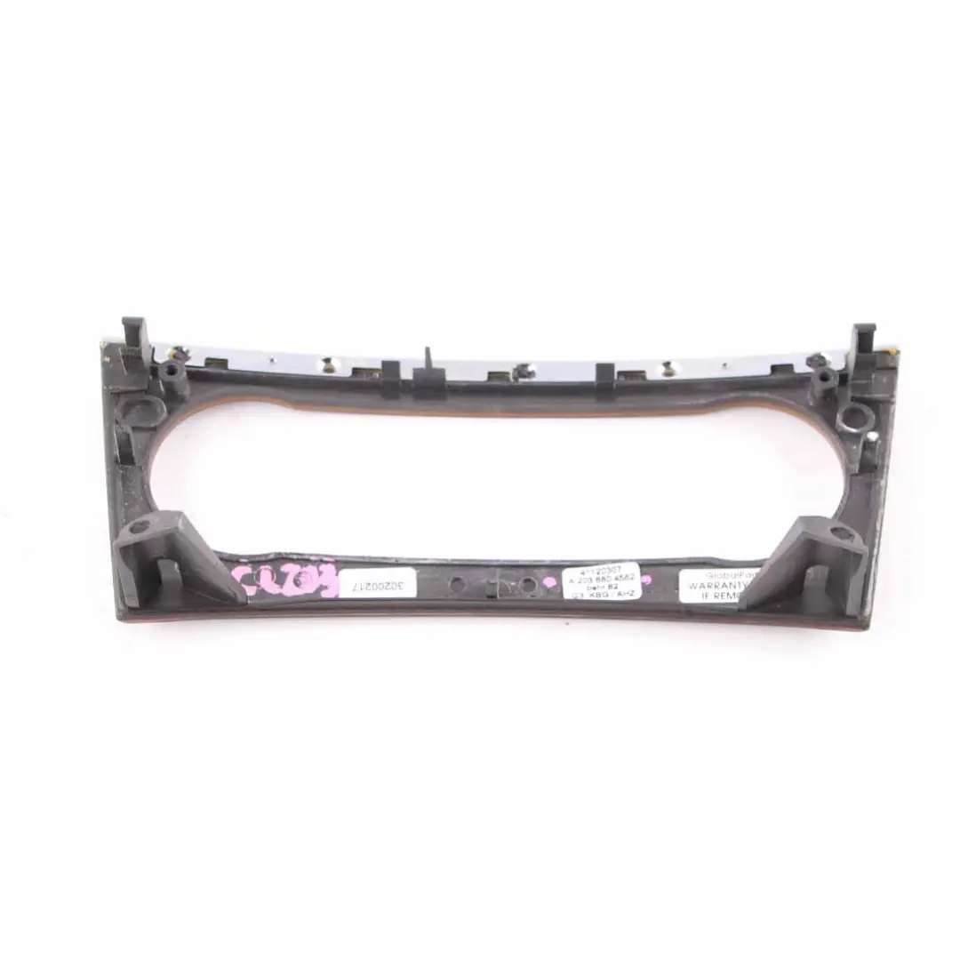 Heater Climate Control Wood Maple Trim Panel to Mercedes W203 Cover with Part number A2036804582 Mercedes W203 Cover Heater Climate Control Wood Maple Trim Panel - SKU A2036804582 - Part number A2036804582