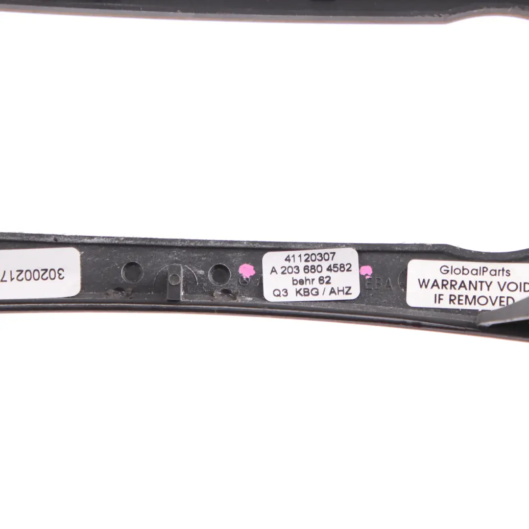 Mercedes W203 Cover Heater Climate Control Wood Maple Trim Panel - SKU A2036804582 - Part number A2036804582