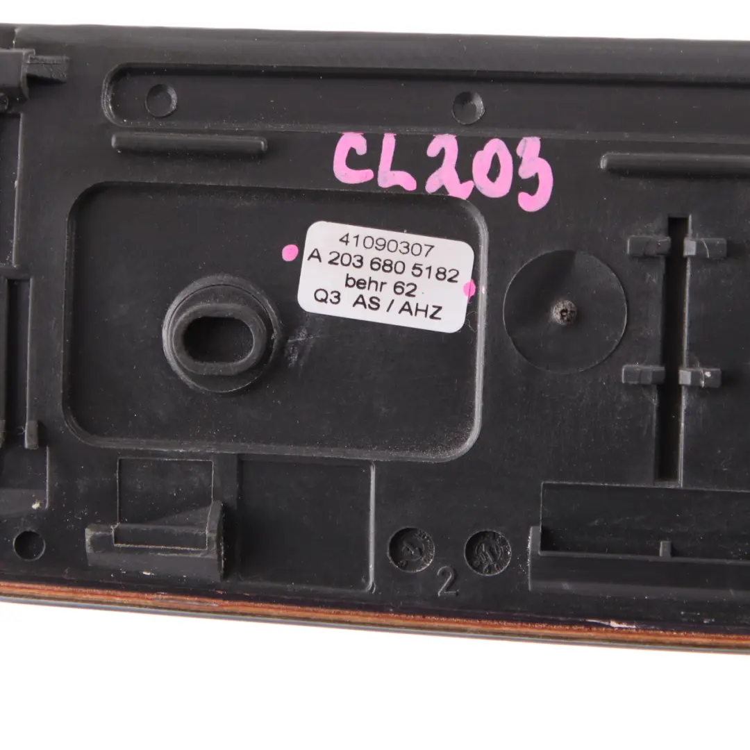  Centre Console Ashtray Mercedes W203 Ash Tray Cover Maple Wood - SKU A2036805182 - Part number A2036805182