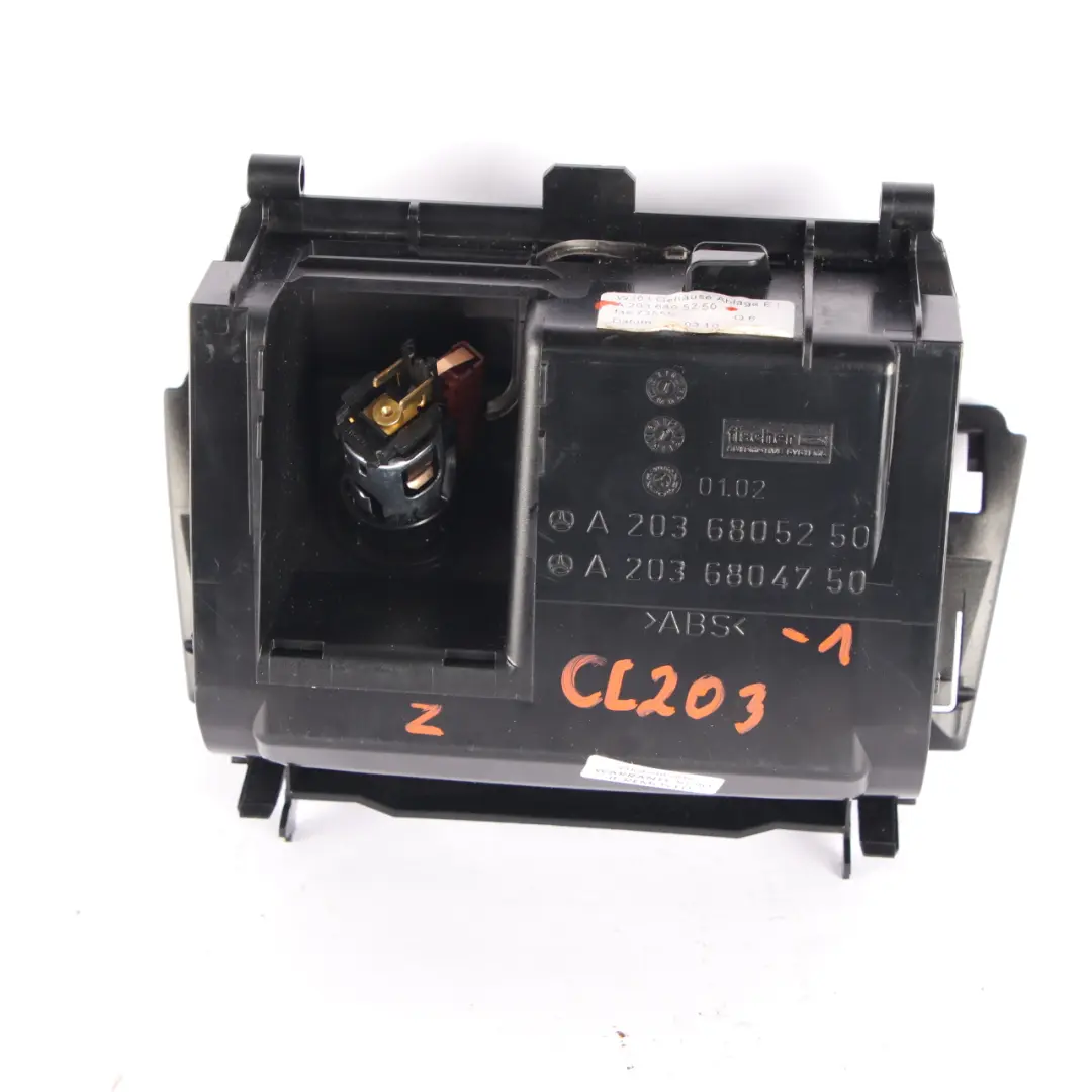 Centre Console Ashtray Mercedes CL203 W203 Front Ash Tray - SKU A2036805250-1 - Part number A2036805250