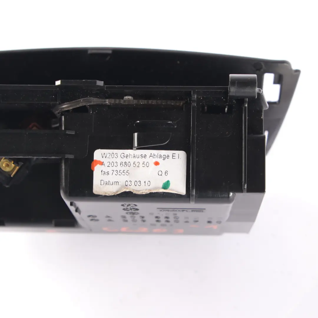  Posacenere Console Centrale Mercedes CL203 W203 Vassoio Anteriore - SKU A2036805250-1 - Numero di parte A2036805250