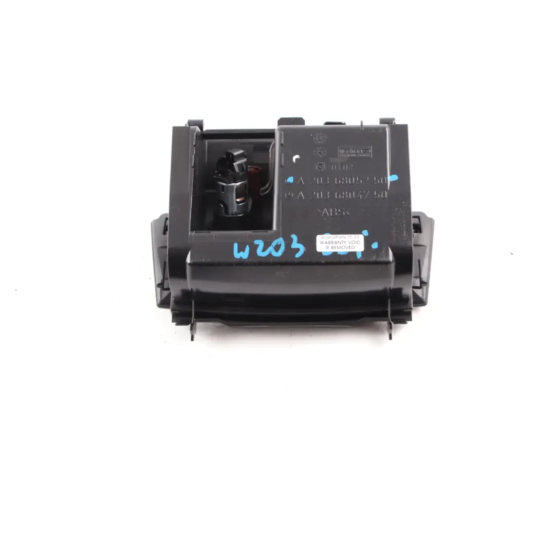 Mercedes CL203 W203 Console centrale anteriore Posacenere - SKU A2036805250 - Numero di parte A2036805250
