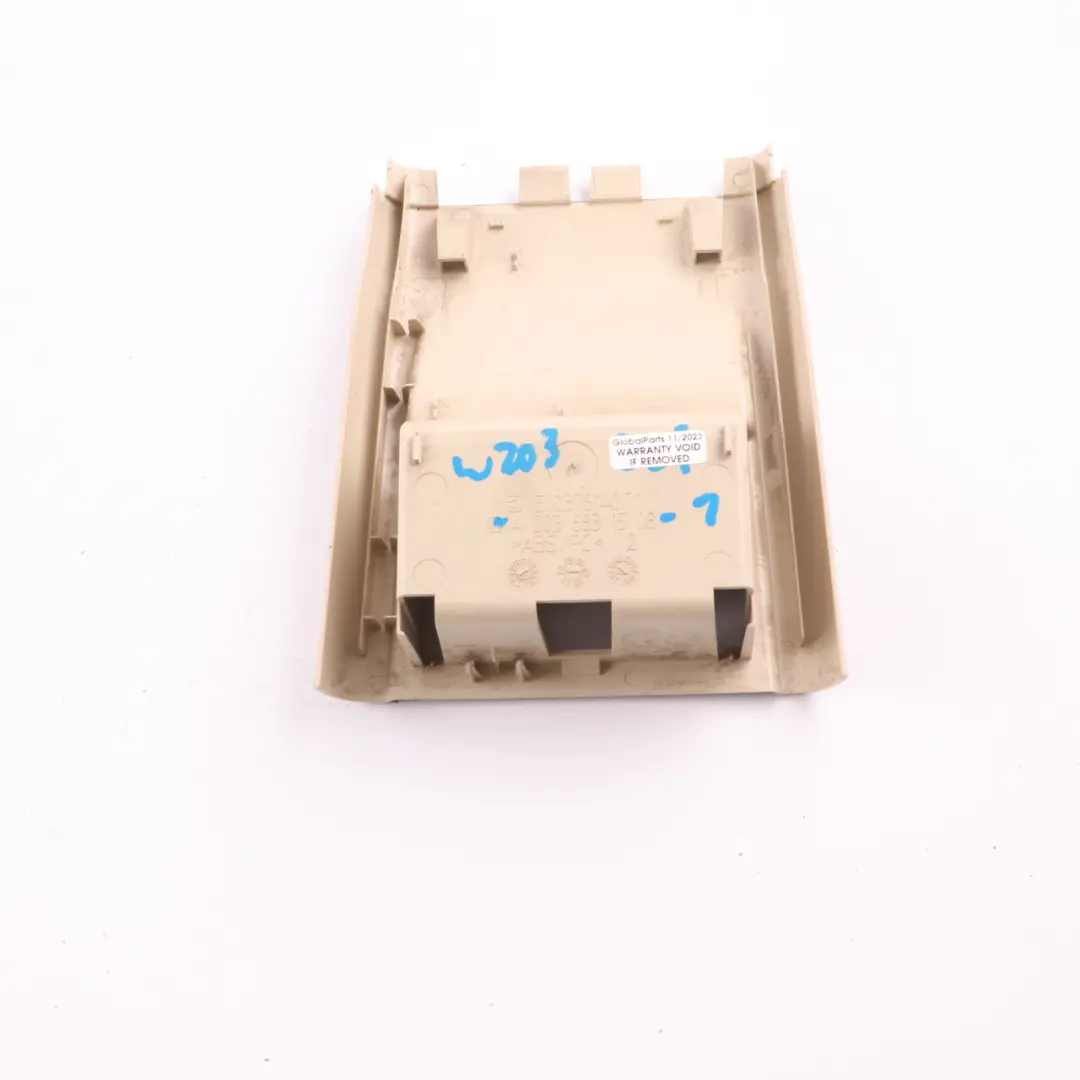 Centre Console Tray Mercedes W203 CL203 Rear Air Vent Panel Cover A2036831508 to with Part number A2036805482 Centre Console Tray Mercedes W203 CL203 Rear Air Vent Panel Cover A2036831508 - SKU A2036805482 - Part number A2036805482