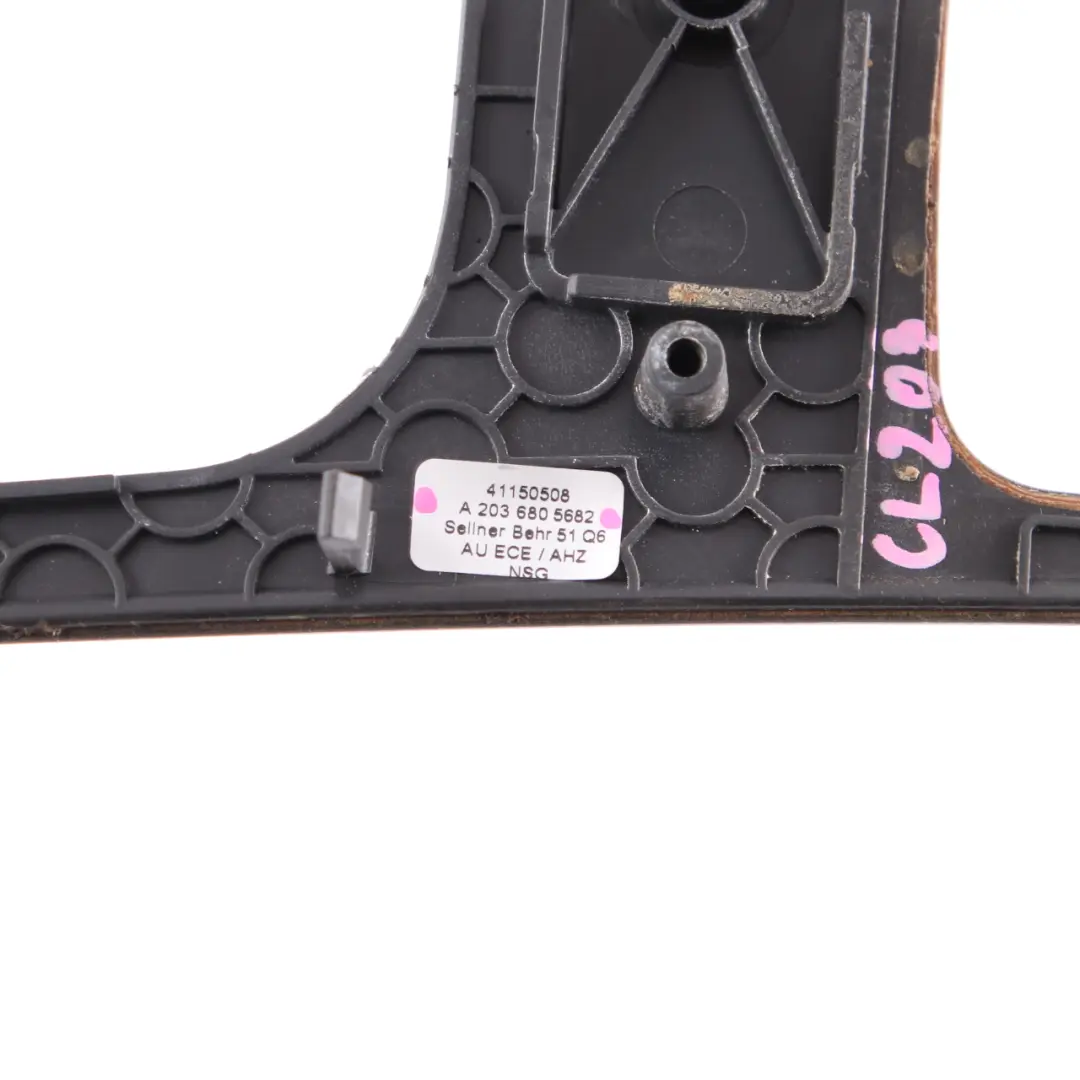 Mercedes W203 Centre Console Trim Frame Cover Panel Gear Maple Wood - SKU A2036805682 - Part number A2036805682