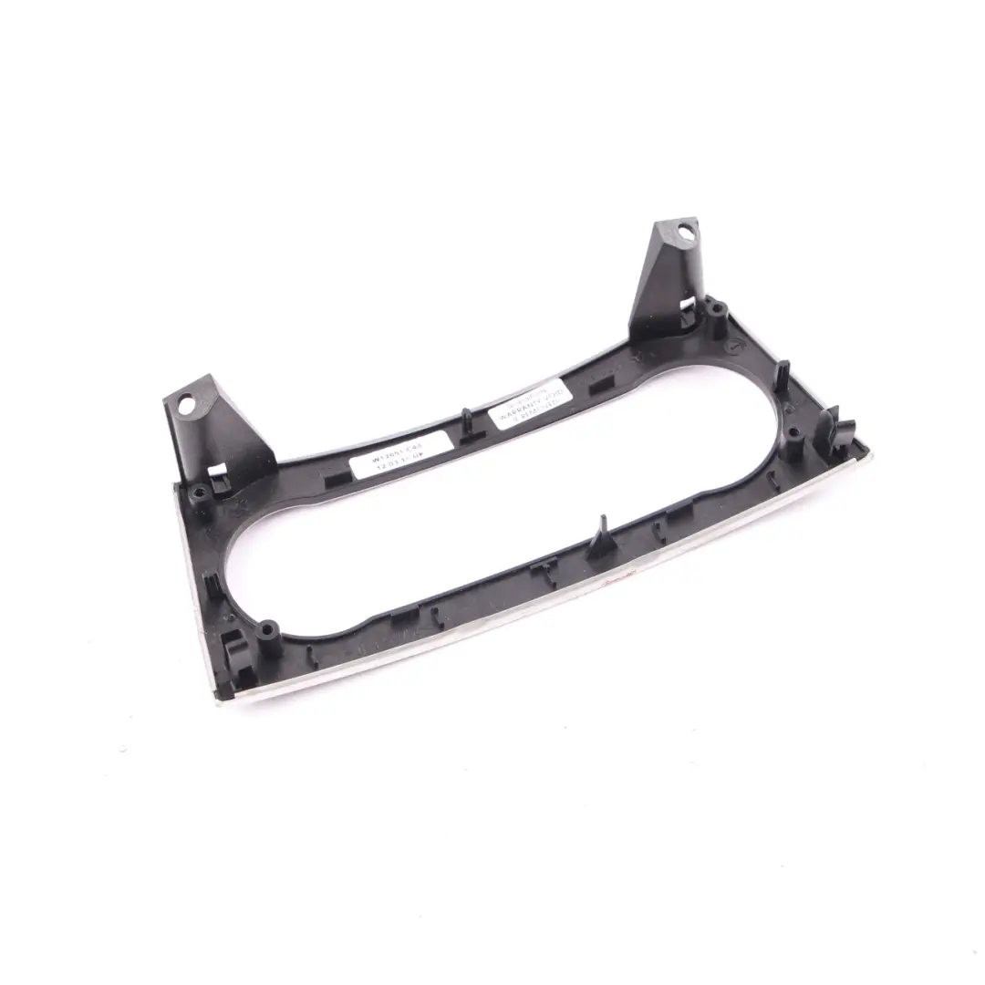 Cover Center Console Mercedes CL203 1 Control Panel Frame Aluminium - SKU A2036806107-1 - Part number A2036806107