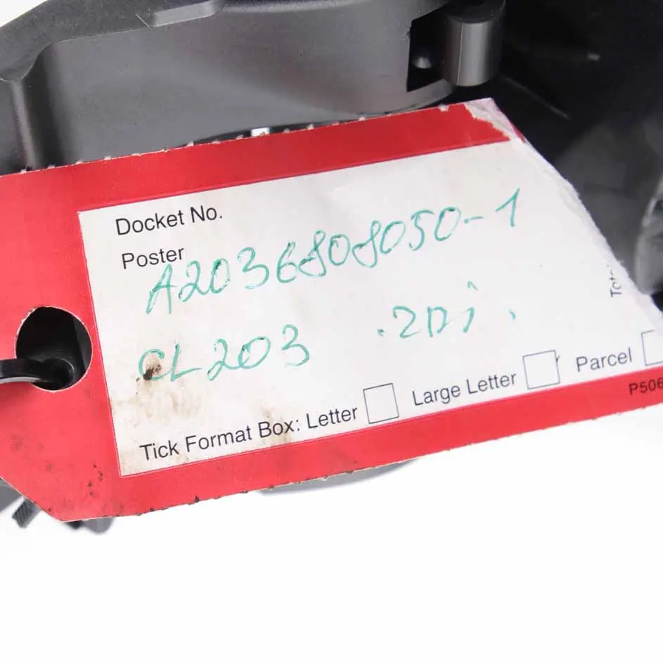 Mercedes CL203 Centre Console Storage Tray Armrest Arm Rest Black - SKU A2036808050-1 - Part number A2036808050
