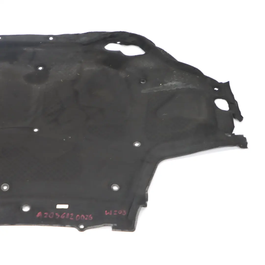 Mercedes W203 Panel Inferior Aislante Capó Motor - SKU A2036820026 - Número de pieza A2036820026
