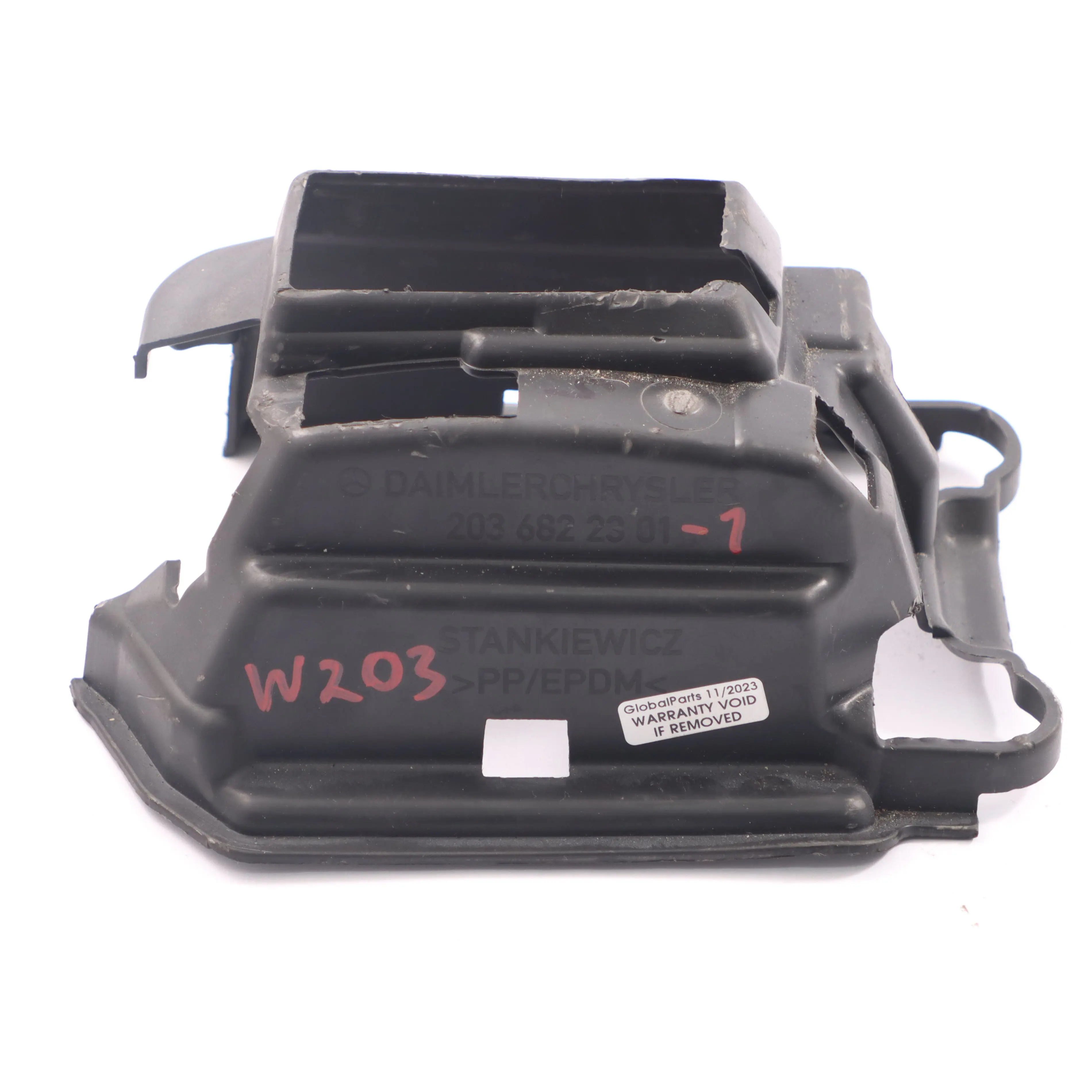 Mercedes W203 Selector marchas Tapa palanca cambios Embellecedor A2036822301