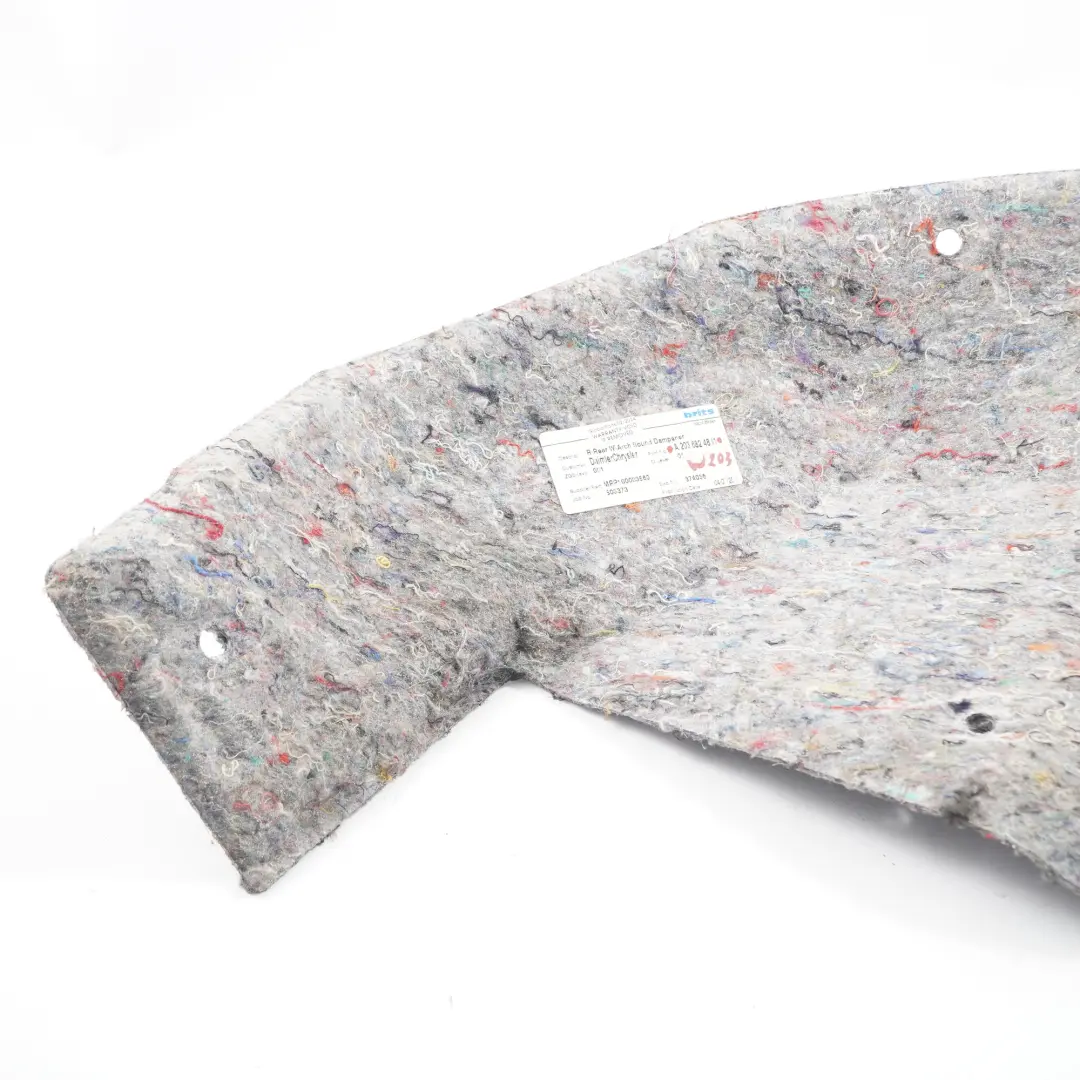 Osłona Izolacja Dźwiękowa Nadkola Prawy Tył do Mercedes W203 o numerze A2036824841 Mercedes W203 Osłona Izolacja Dźwiękowa Nadkola Prawy Tył - SKU A2036824841 - Numer Części A2036824841