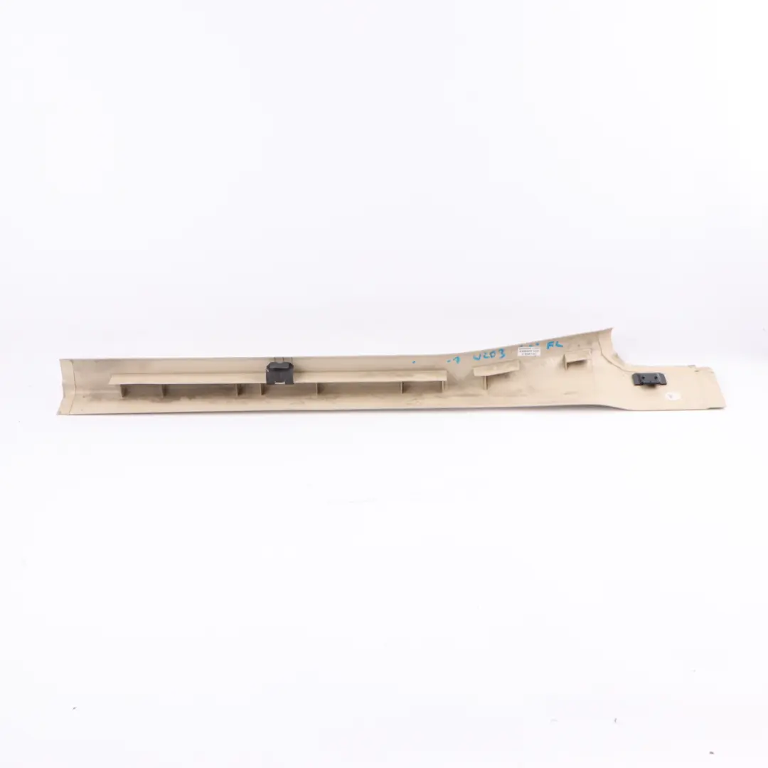 Mercedes W203 Door Sill Entry Plate Front Left N/S Trim Cover Beige - SKU A2036862736-1 - Part number A2036862736