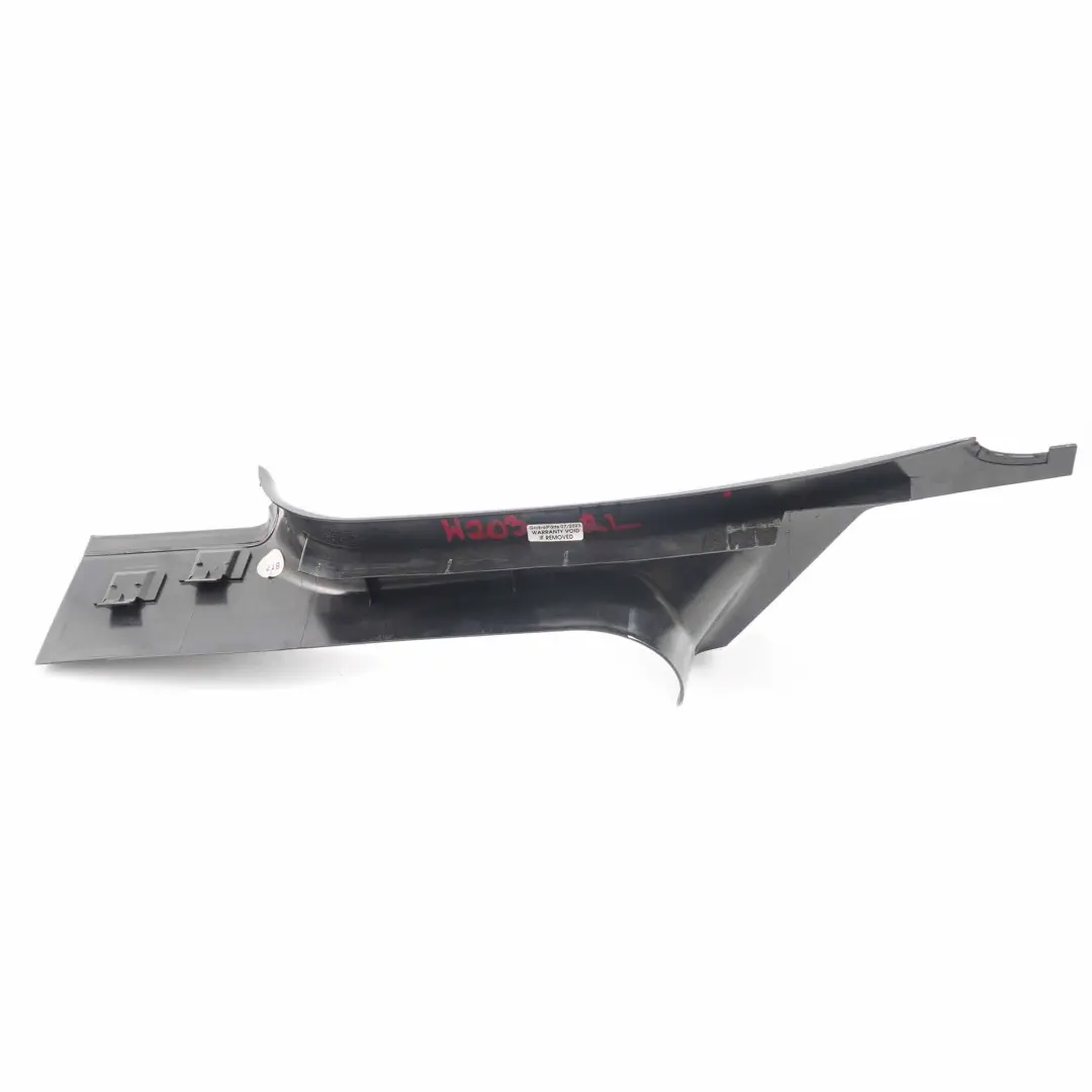 Rail Rear Left N/S Carpet Edge Door Sill Cover to Mercedes W203 with Part number A2036862936 Mercedes W203 Rail Rear Left N/S Carpet Edge Door Sill Cover - SKU A2036862936 - Part number A2036862936