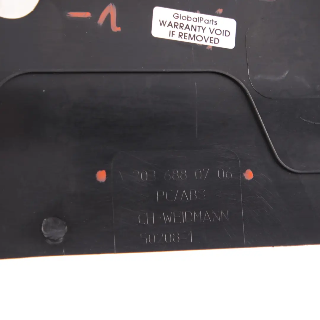 Mercedes CL203 W203 Kick Panel Trim Cover Left N/S 1 - SKU A2036880706-1 - Part number A2036880706