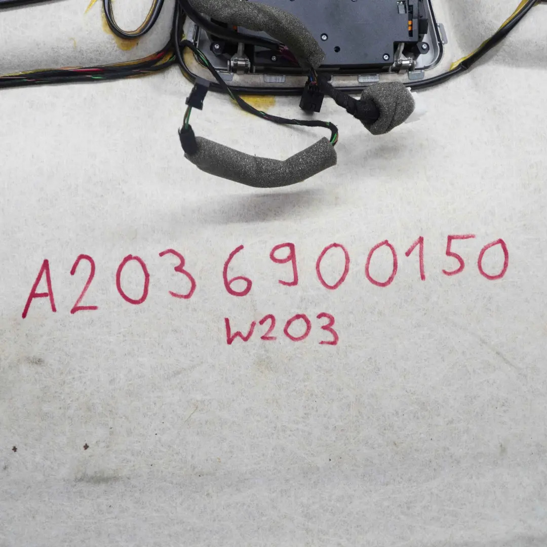  Mercedes-Benz C Class W203 Saloon Headlining Roof Linning Grey - SKU A2036900150 - Part number A2036900150