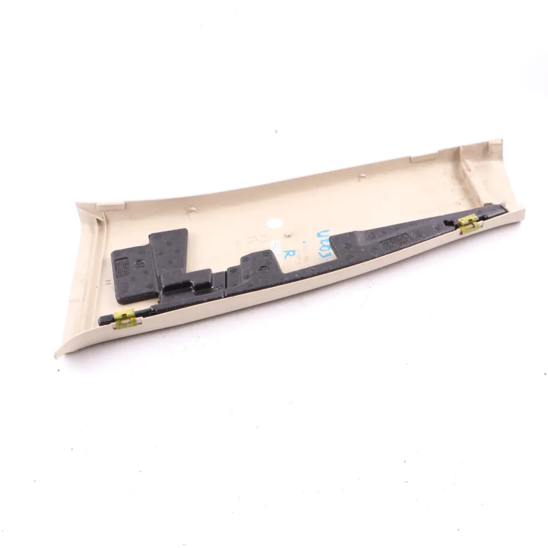 Column B-Pillar Bottom Trim Panel Right O/S Beige to Mercedes W203 with Part number A2036901253 Mercedes W203 Column B-Pillar Bottom Trim Panel Right O/S Beige - SKU A2036901253-1 - Part number A2036901253