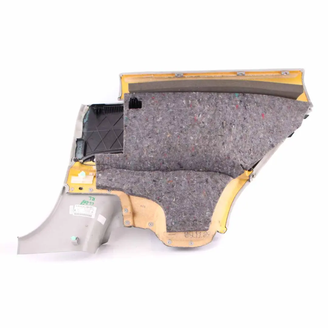 Lateral Trim Panel Rear Left N/S Cover Imitation Leather Grey to Mercedes CLC CL203 with Part number A2036901753 Mercedes CLC CL203 Lateral Trim Panel Rear Left N/S Cover Imitation Leather Grey - SKU A2036901753-1 - Part number A2036901753