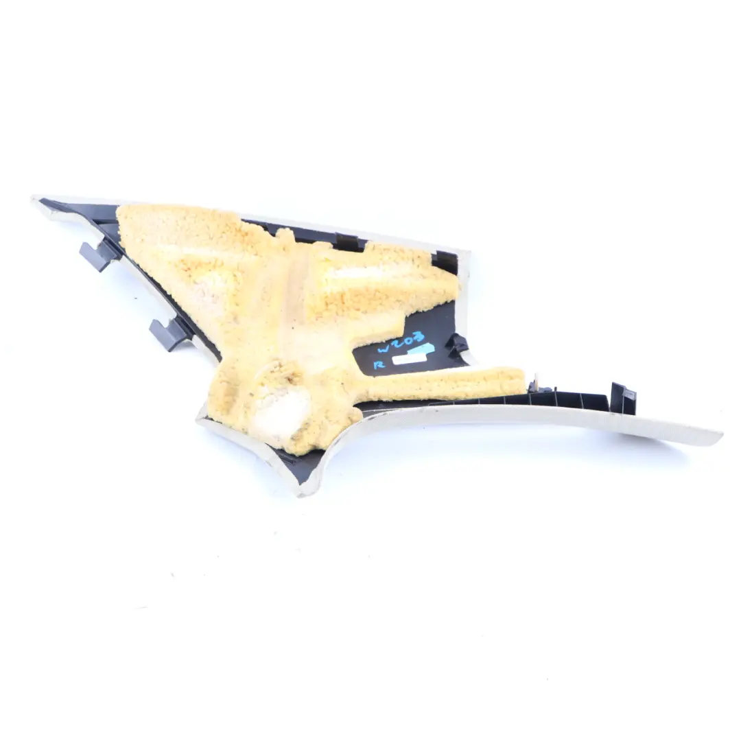 Mercedes W203 C-Pillar Column Trim Panel Rear Right O/S Cover Beige - SKU A2036901825-2 - Part number A2036901825