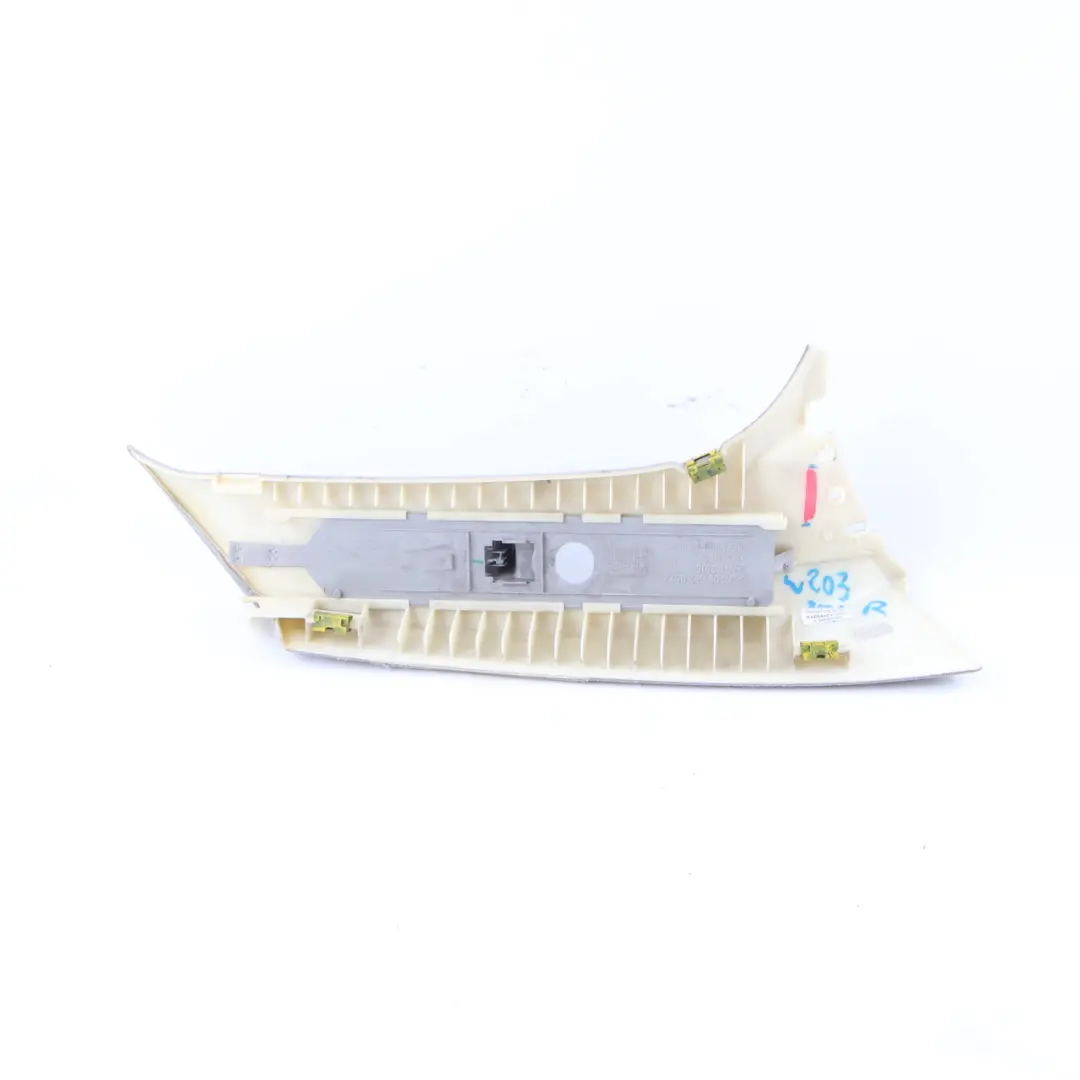 Mercedes W203 Estate C-Pillar Trim Panel Cover Rear Right O/S Grey - SKU A2036902025 - Part number A2036902025