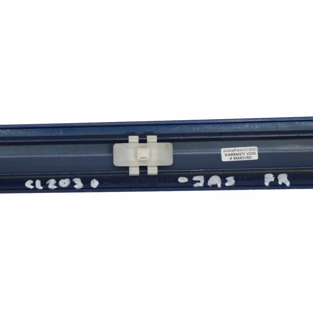 Mercedes CL203 Bande de Porte Avant Droite Moulure Bande Jaspisblau - 345 - SKU A2036903082-JAS1 - Numéro de pièce A2036903082