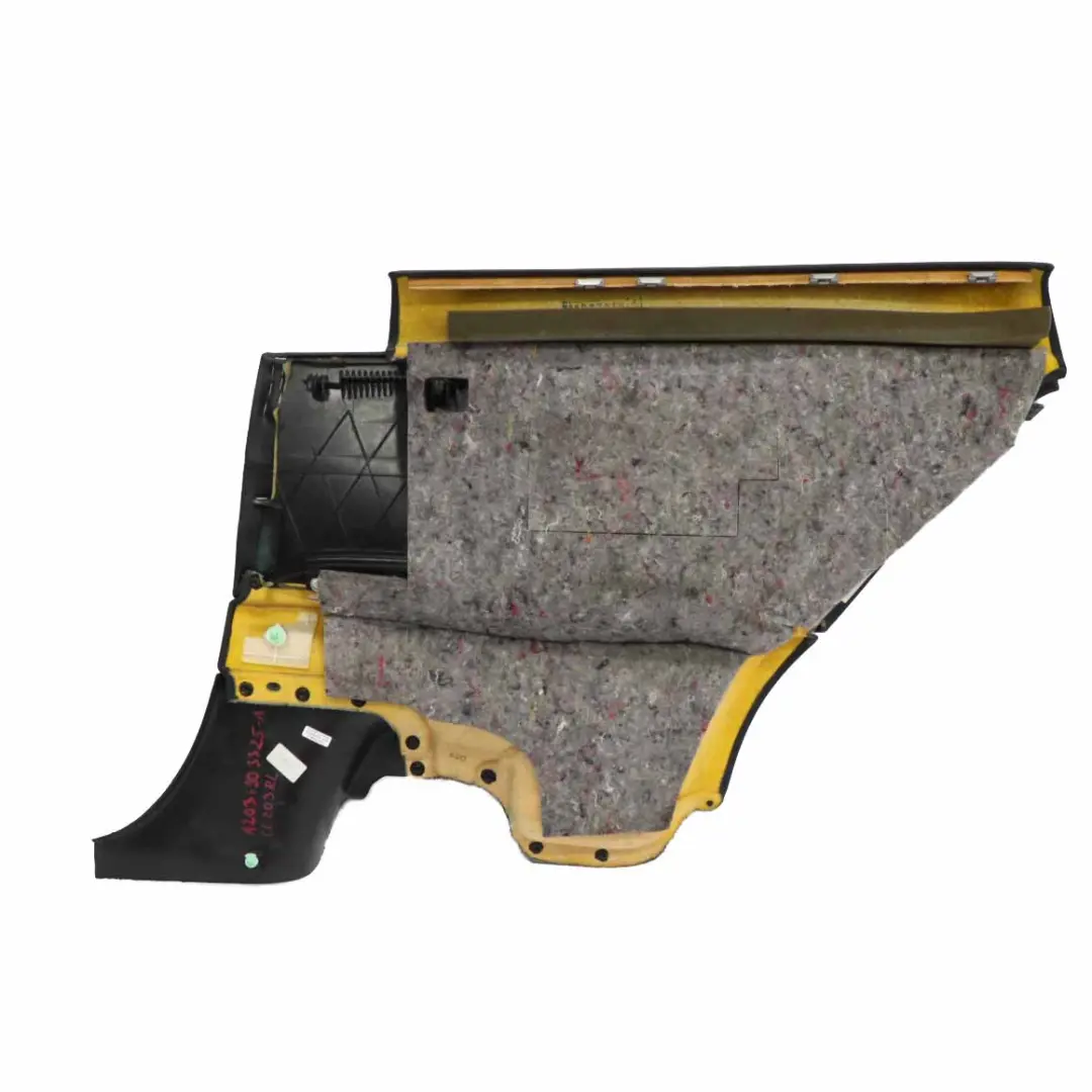 Mercedes CL203 Seitenverkleidung Hinten Links Stoff Anthrazit - SKU A2036903325-1 - Teilenummer A2036903325