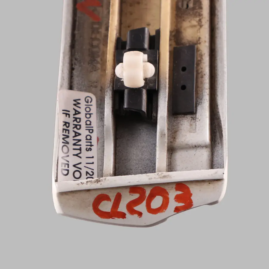 Wing Fender Cover Front Right O/S Trim Calcite White to Mercedes CL203 with Part number A2036903482 Mercedes CL203 Wing Fender Cover Front Right O/S Trim Calcite White - SKU A2036903482-CW - Part number A2036903482