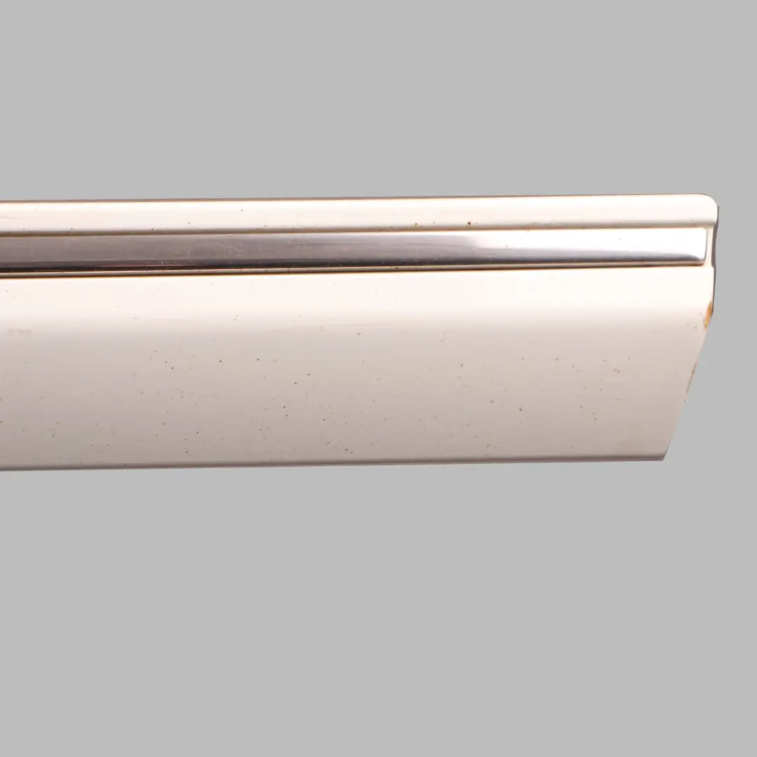 Door Moulding Strip Front Left N/S Trim Calcite White to Mercedes CL203 with Part number A2036903582 Mercedes CL203 Door Moulding Strip Front Left N/S Trim Calcite White - SKU A2036903582-CW - Part number A2036903582
