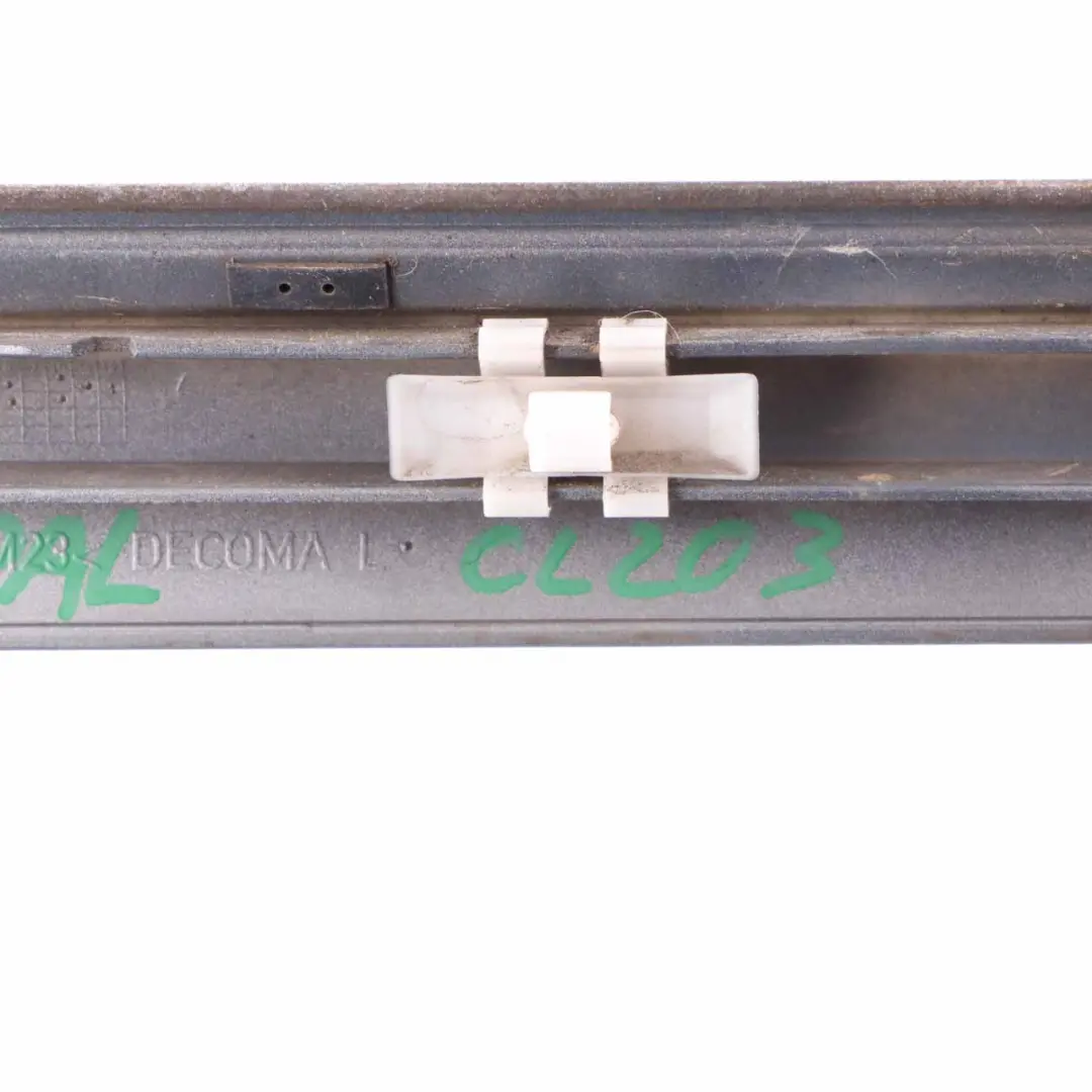  Door Moulding Strip Mercedes CL203 Front Left N/S Trim Cover Palladium Silver - SKU A2036903582-PAL - Part number A2036903582