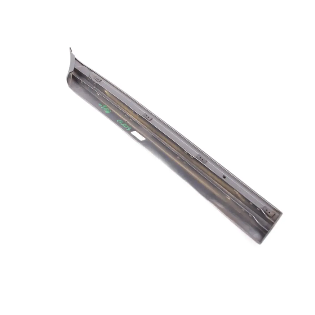 Molding Trim Rear Left N/S Cover Strip Door Tenoritgrau Grey 755 to Mercedes CL203 with Part number A2036903782 Mercedes CL203 Molding Trim Rear Left N/S Cover Strip Door Tenoritgrau Grey 755 - SKU A2036903782-TNG - Part number A2036903782