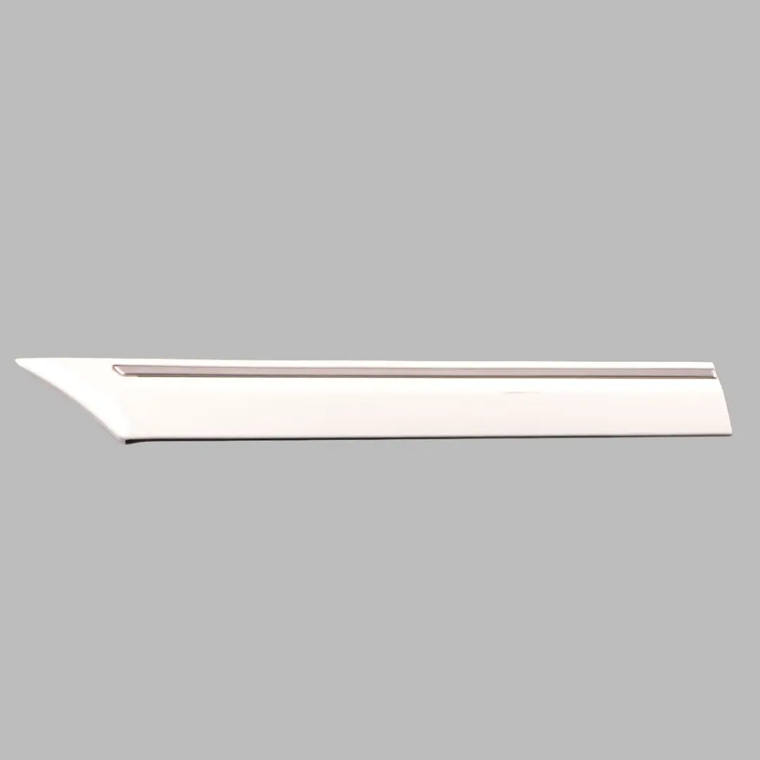 Right O/S Molding Trim Strip Calcite White - 650 to Mercedes CL203 Rear with Part number A2036903882 Mercedes CL203 Rear Right O/S Molding Trim Strip Calcite White - 650 - SKU A2036903882-CW - Part number A2036903882