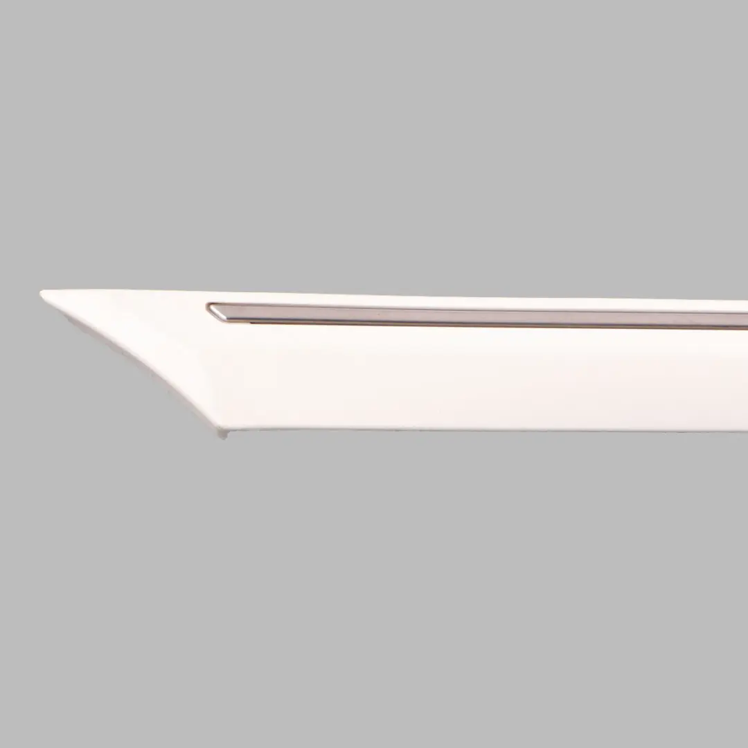 Right O/S Molding Trim Strip Calcite White - 650 Mercedes CL203 Rear - SKU A2036903882-CW - Part number A2036903882