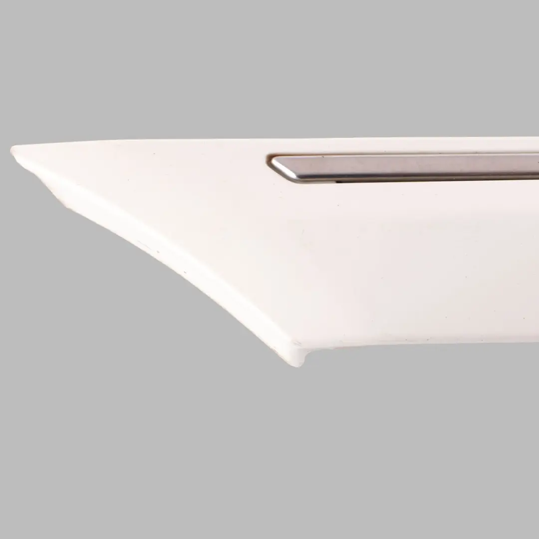 Right O/S Molding Trim Strip Calcite White - 650 to Mercedes CL203 Rear with Part number A2036903882 Mercedes CL203 Rear Right O/S Molding Trim Strip Calcite White - 650 - SKU A2036903882-CW - Part number A2036903882