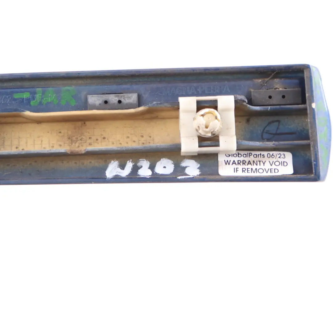 Mercedes W203 Fender Trim Front Right O/S Molding Strip Jaspis Blue - SKU A2036904862-JAR - Part number A2036904862