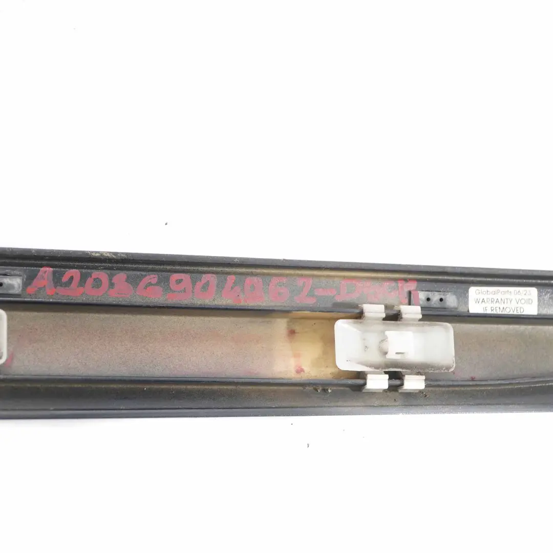  Moldura puerta Mercedes W203 Tapa delantera izquierda Negro diamante - 768 - SKU A2036904962-DSCH - Número de pieza A2036904962