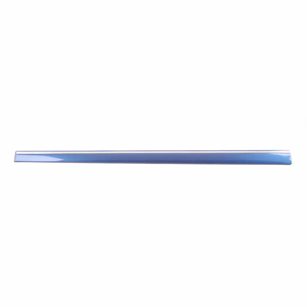 Door Trim Moulding Strip Front Left N/S Jaspis Blue Metallic - 345 to Mercedes W203 with Part number A2036904962 Mercedes W203 Door Trim Moulding Strip Front Left N/S Jaspis Blue Metallic - 345 - SKU A2036904962-JAR - Part number A2036904962