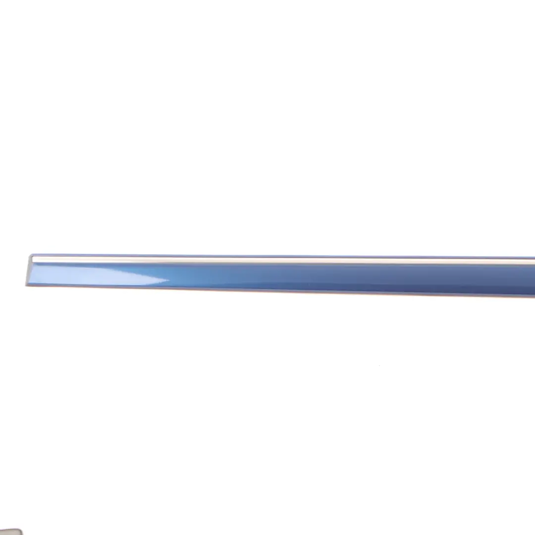 Door Trim Moulding Strip Front Left N/S Jaspis Blue Metallic - 345 to Mercedes W203 with Part number A2036904962 Mercedes W203 Door Trim Moulding Strip Front Left N/S Jaspis Blue Metallic - 345 - SKU A2036904962-JAR - Part number A2036904962