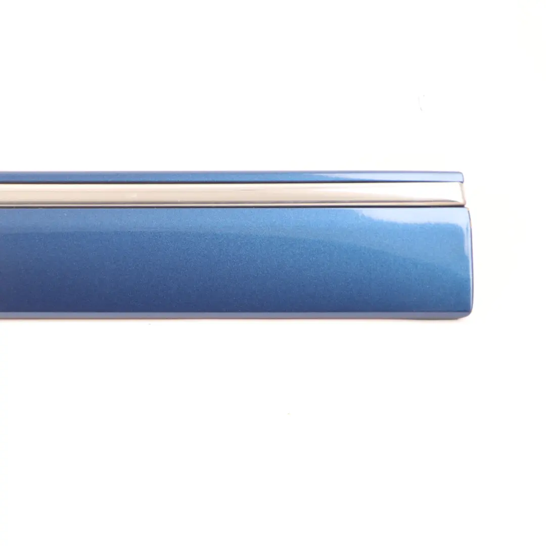 Mercedes W203 Door Trim Moulding Strip Front Left N/S Jaspis Blue Metallic - 345 - SKU A2036904962-JAR - Part number A2036904962